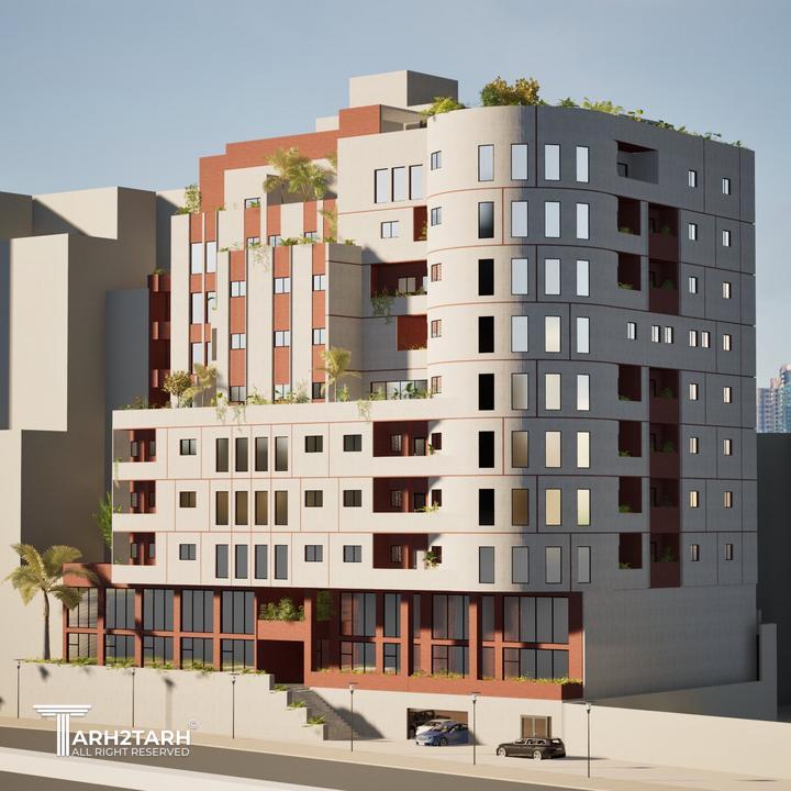 مسابقه طراحی نما و روف گاردن پروژه پارک‌ویو