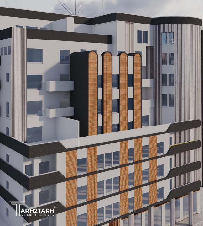 مسابقه طراحی نما و روف گاردن پروژه پارک‌ویو