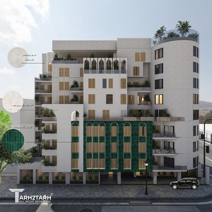 مسابقه طراحی نما و روف گاردن پروژه پارک‌ویو