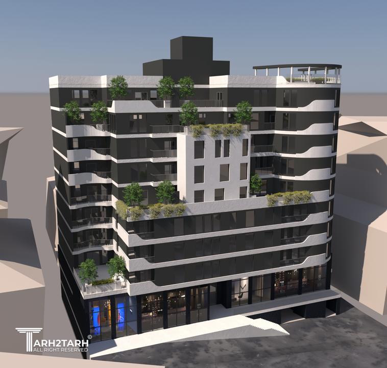 مسابقه طراحی نما و روف گاردن پروژه پارک‌ویو