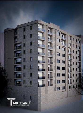 طراحی نما و روف گاردن پروژه پارک‌ویو