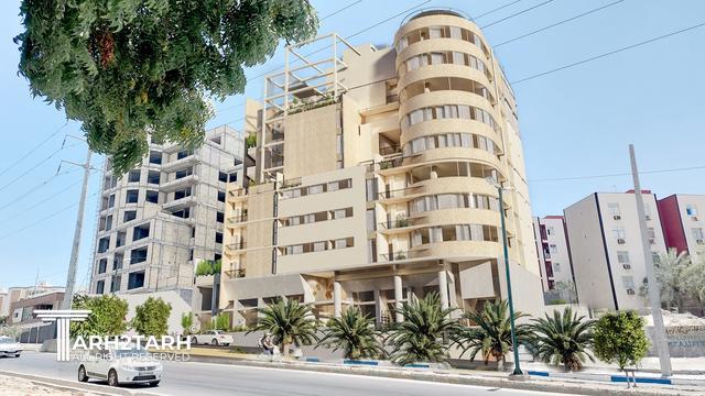 طراحی نما و روف گاردن پروژه پارک‌ویو