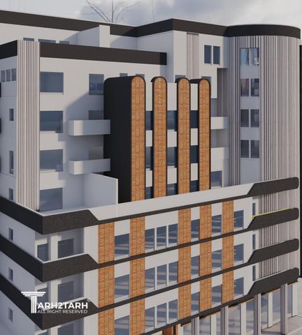 طراحی نما و روف گاردن پروژه پارک‌ویو