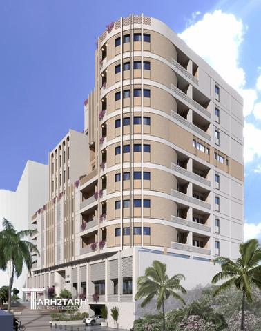 طراحی نما و روف گاردن پروژه پارک‌ویو