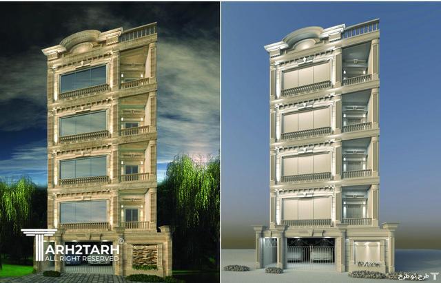 طراحی نما چهارراه قنات