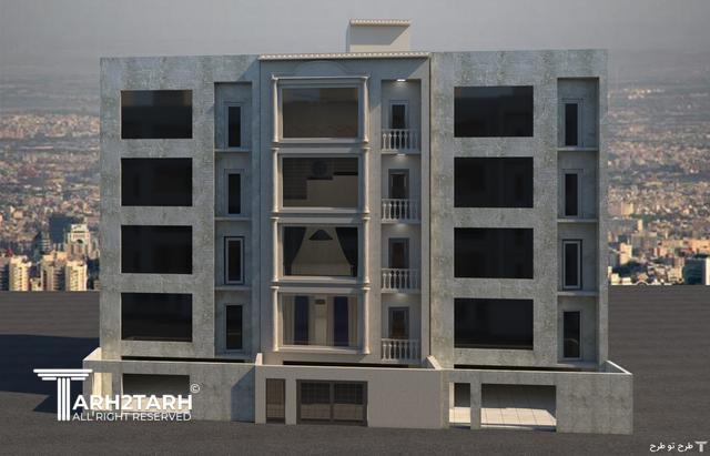 طراحی نما چهارراه قنات