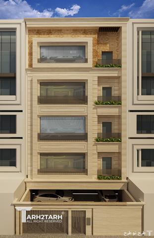 طراحی نما چهارراه قنات