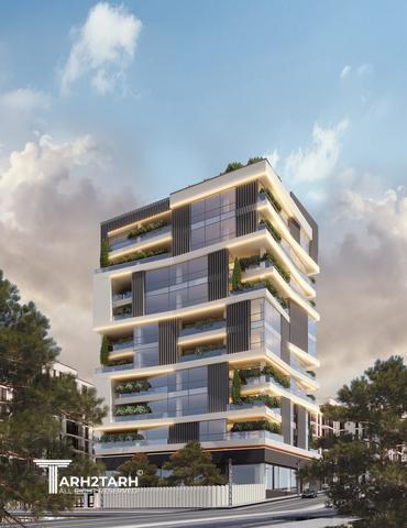 طراحی پلان و نما پروژه گلستان شمالی