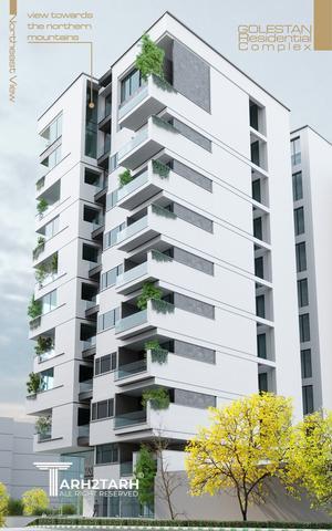 طراحی پلان و نما پروژه گلستان شمالی