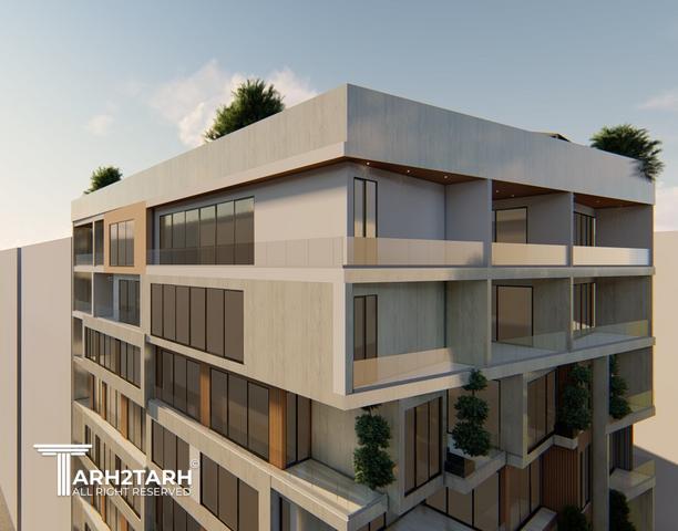 طراحی پلان و نما پروژه گلستان شمالی