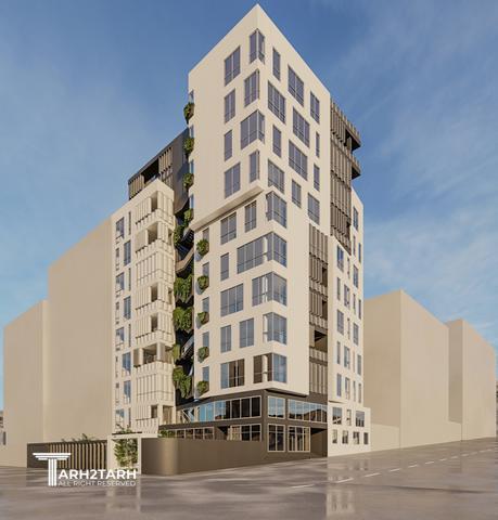 طراحی پلان و نما پروژه گلستان شمالی