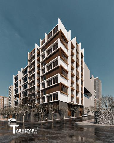 طراحی پلان و نما پروژه گلستان شمالی