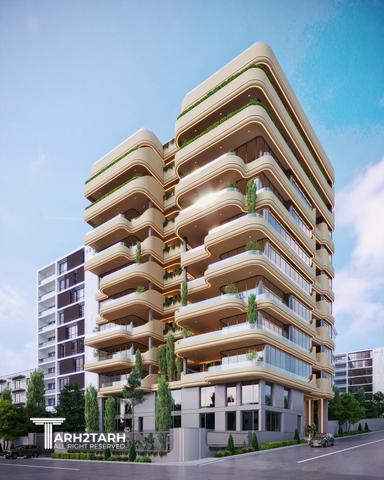 طراحی پلان و نما پروژه گلستان شمالی