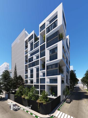 طراحی پلان و نما پروژه گلستان شمالی