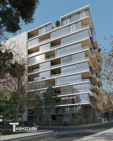 طراحی پلان و نما پروژه گلستان شمالی