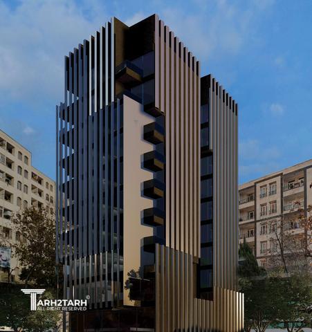 طراحی پلان و نما پروژه گلستان شمالی