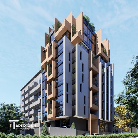 طراحی پلان و نما پروژه گلستان شمالی