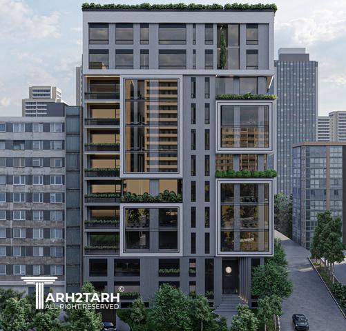 طراحی پلان و نما پروژه گلستان شمالی