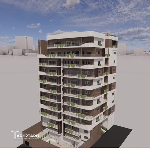 طراحی پلان و نما پروژه گلستان شمالی