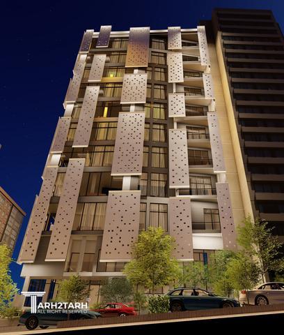 طراحی پلان و نما پروژه گلستان شمالی