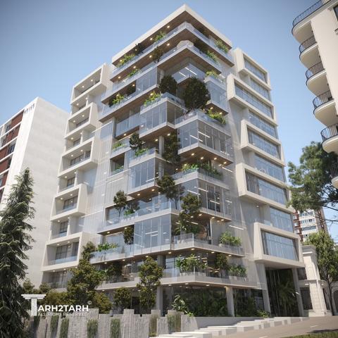 طراحی پلان و نما پروژه گلستان شمالی