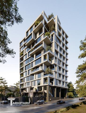 طراحی پلان و نما پروژه گلستان شمالی