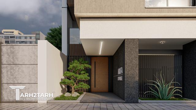 طراحی نما پروژه آتریسا