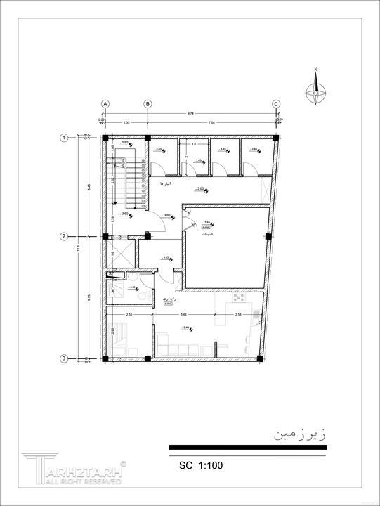  مسابقه طراحی پلان امیرکبیر