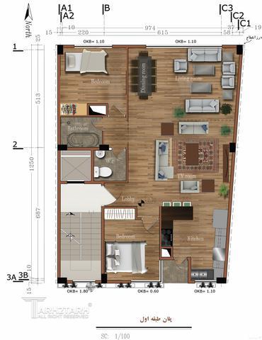 طراحی پلان امیرکبیر