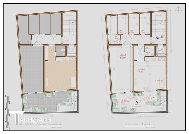طراحی پلان امیرکبیر