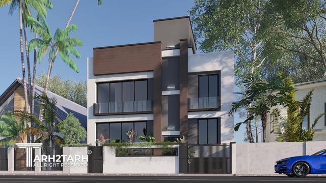 طراحی نما پردیس رودهن