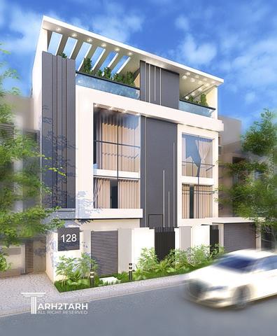 طراحی نما پردیس رودهن