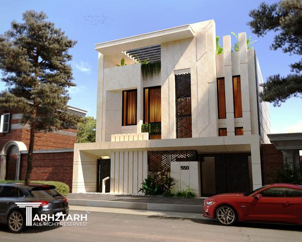 طراحی نما پردیس رودهن