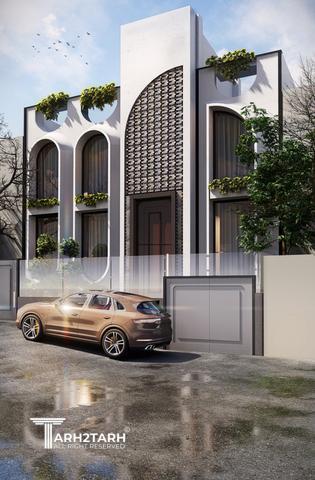 طراحی نما پردیس رودهن