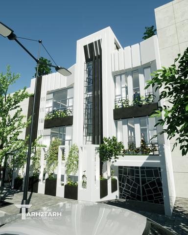 طراحی نما پردیس رودهن