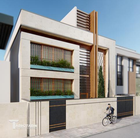 طراحی نما پردیس رودهن