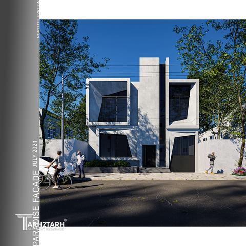 طراحی نما پردیس رودهن