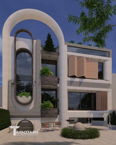 طراحی نما پردیس رودهن