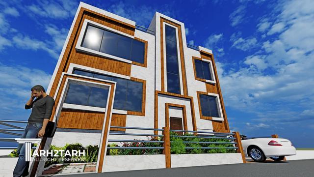 طراحی نما پردیس رودهن