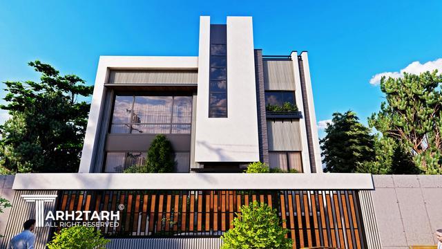 طراحی نما پردیس رودهن