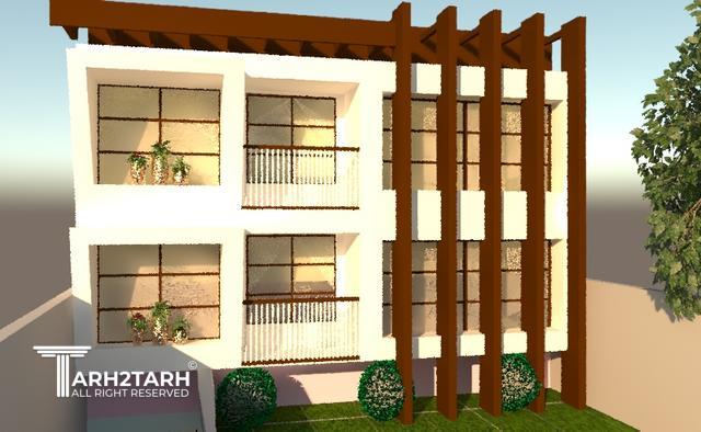 طراحی نما پردیس رودهن