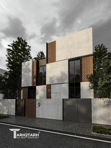 طراحی نما پردیس رودهن