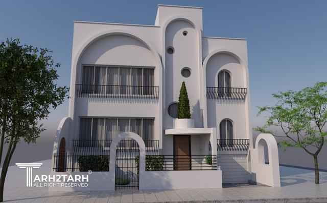 طراحی نما پردیس رودهن