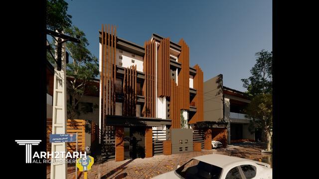 طراحی نما پردیس رودهن