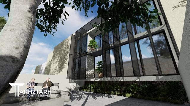 طراحی نما پردیس رودهن