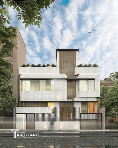 طراحی نما پردیس رودهن