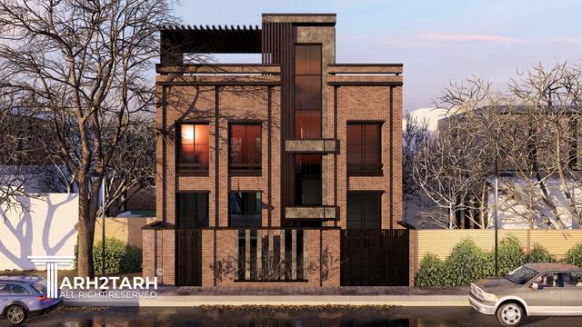 طراحی نما پردیس رودهن