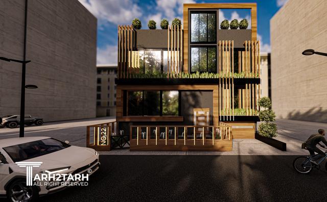 طراحی نما پردیس رودهن