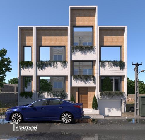 طراحی نما پردیس رودهن