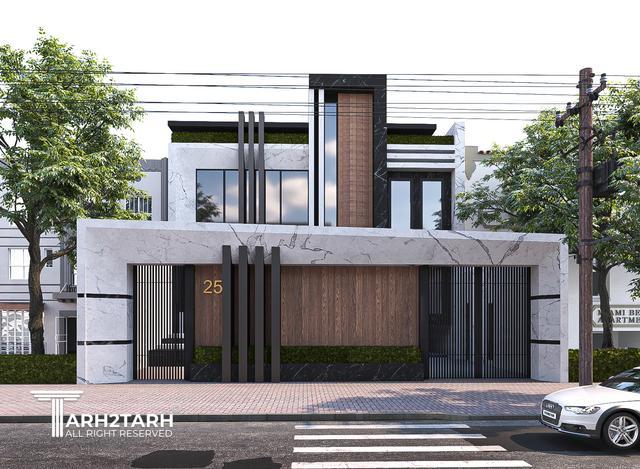 طراحی نما پردیس رودهن